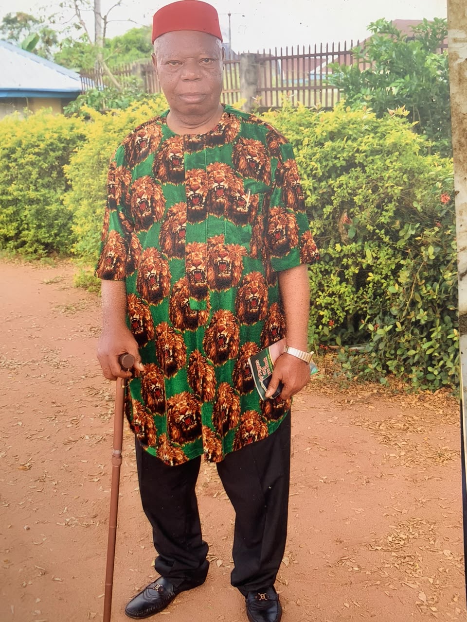 Dad at Ugonnas induction